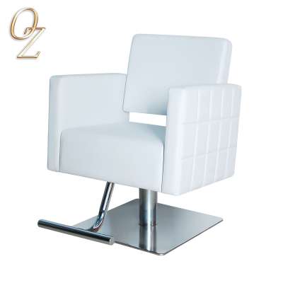 Steel structure all purpose styling chair white or  black salon chair styling with 5-year warranty pump