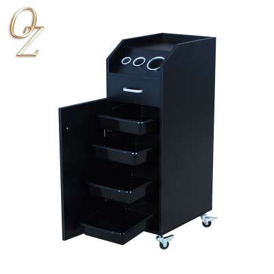 Hot Selling Deluxe Hair Salon Barber Trolley Work Station Cart For Beauty Shop