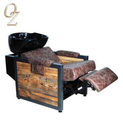 loft style hair washing massage shampoo chair/backwash massage shampoo chair/bed head shampoo