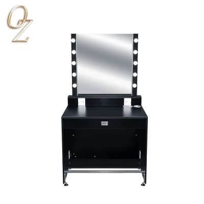 Newest Hollywood Lighted Makeup Mirror Fashion Mirror Makeup Station Professional Low Price Hairdressing Mirrors