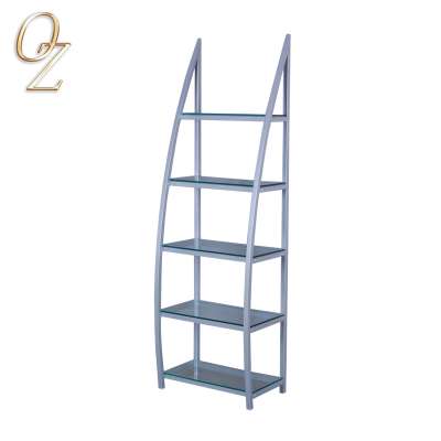 Hair Beauty Salon  Display Stand Cosmetic product Storage With Glass Layers Factory