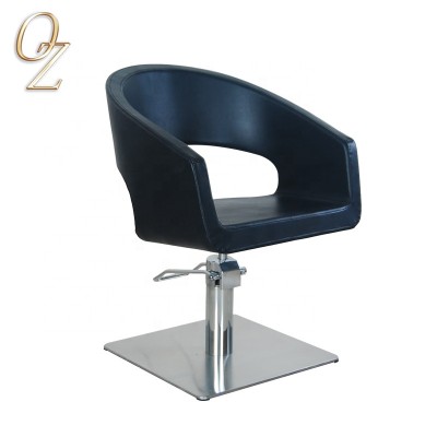 OZ  Beauty Professional Hydraulic Barber Chair Salon Beauty Spa Hair Styling Chair (round base, black or white color)