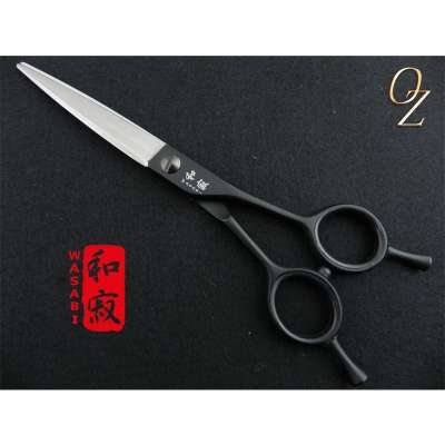 professional barber hairstylist cutting salon scissors