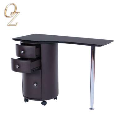 OZ Austrlian Manufacturer moderna mesa de manicure/vidro mesa de manicure/mesa de manicure planejada