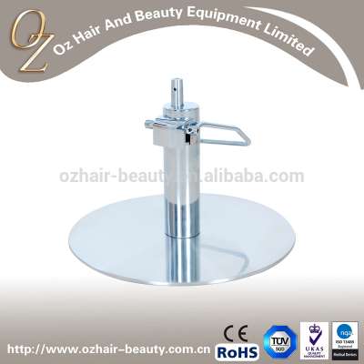 Beauty Salon Chair Base Hydraulic Pump Base With Stainless Steel Barber Chair Accessories Chair Round Base